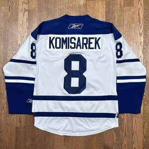 Reebok Toronto Maple Leafs Mike Komisarek 2009 Hockey Jersey Mens Small